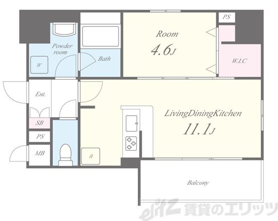 サン・マルベリー扇町の物件間取画像